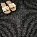 Anthracite Ribbed Entrance Matting – Superior Dirt and Moisture Control