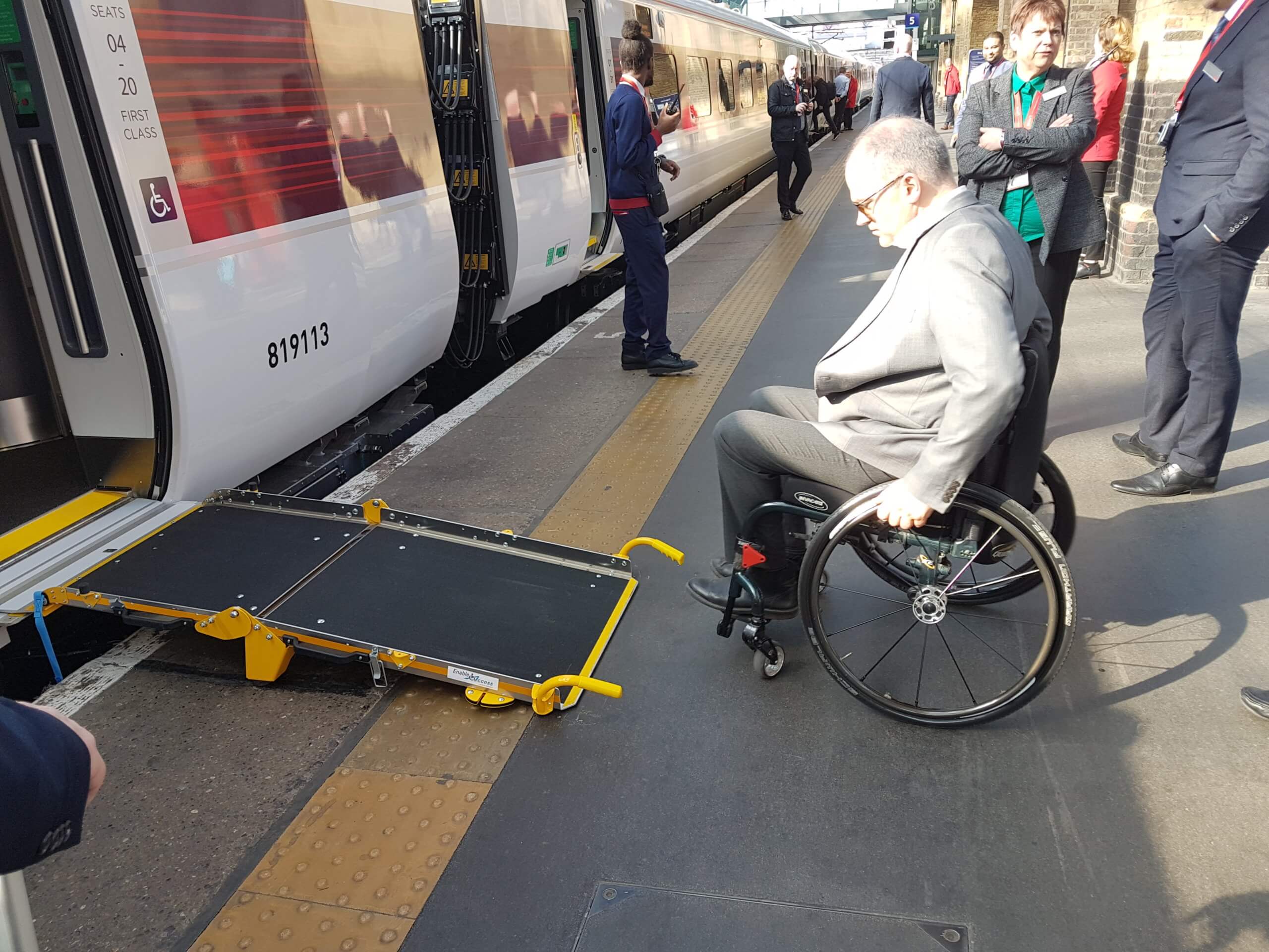 Rail Manual Boarding Ramps