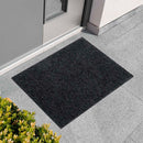 Custom Cut Grey Dust Control Entrance Mat – Non-Slip Vinyl Border