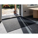 Custom Cut Grey Dust Control Entrance Mat – Non-Slip Vinyl Border