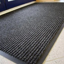 Anthracite Ribbed Entrance Matting – Superior Dirt and Moisture Control